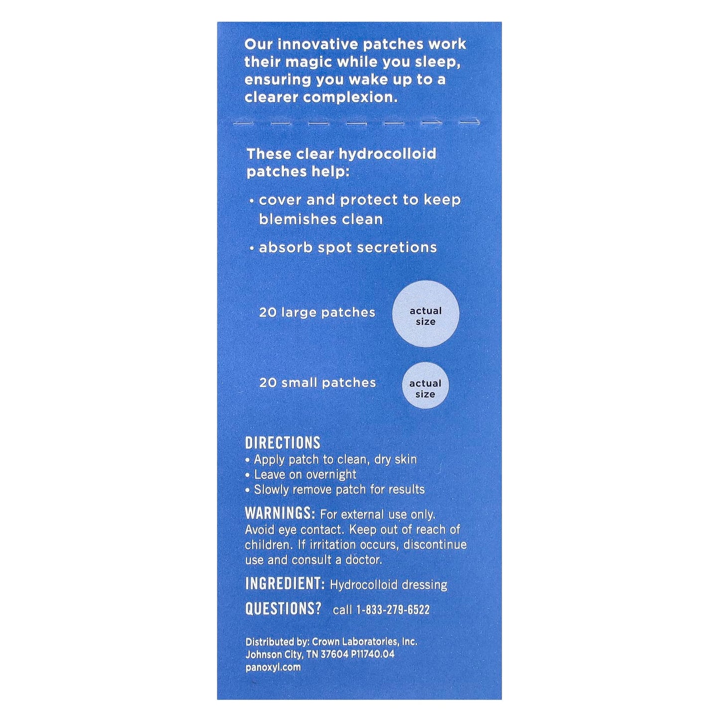 PanOxyl, Overnight Spot Patches, 40 Patches - Image 2