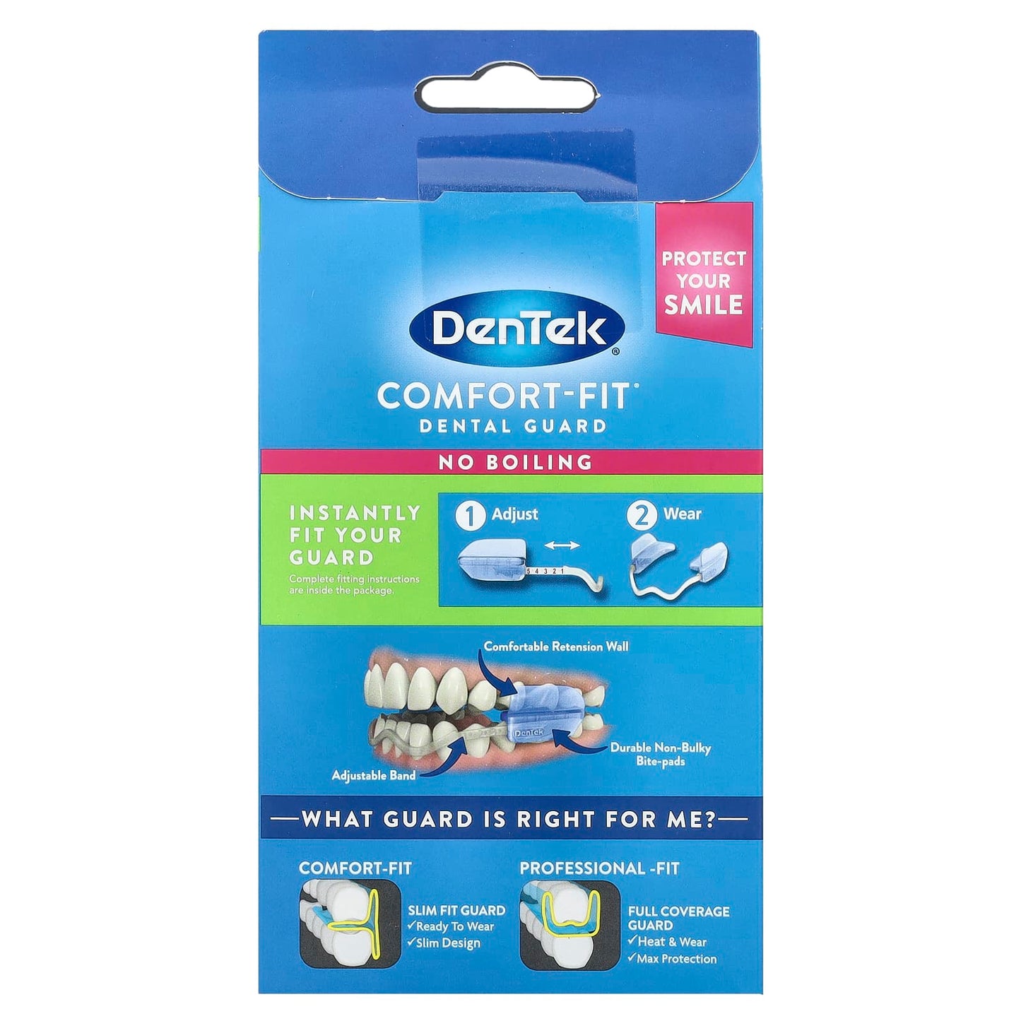 Protect Your Teeth with DenTek's Comfort-Fit Dental Guard, 2 Pack - Image 2
