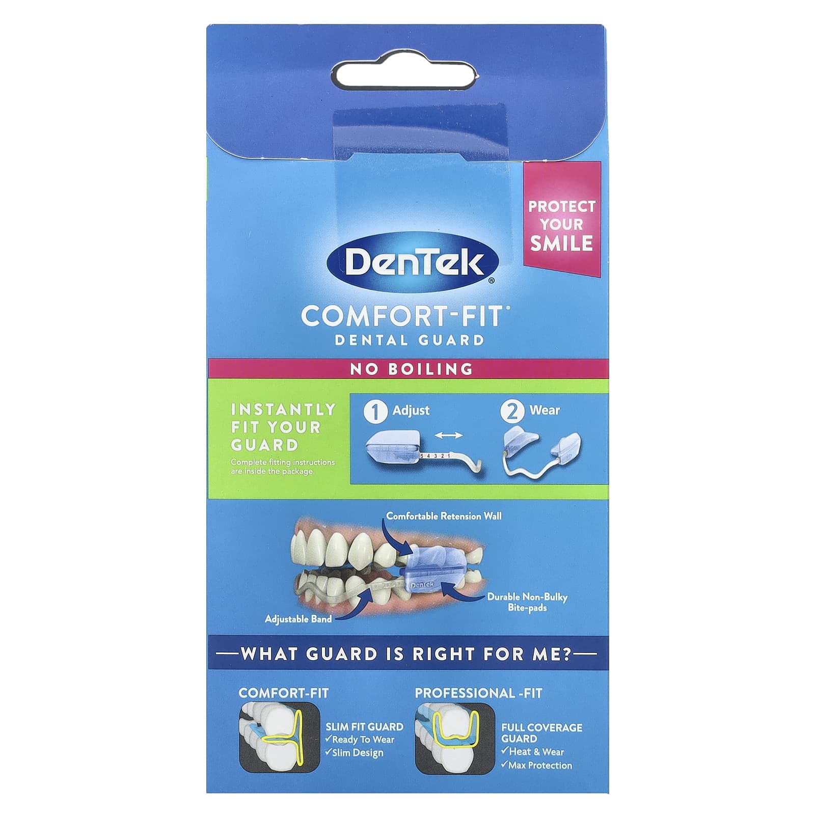 Protect Your Teeth with DenTek's Comfort-Fit Dental Guard, 2 Pack - Image 2