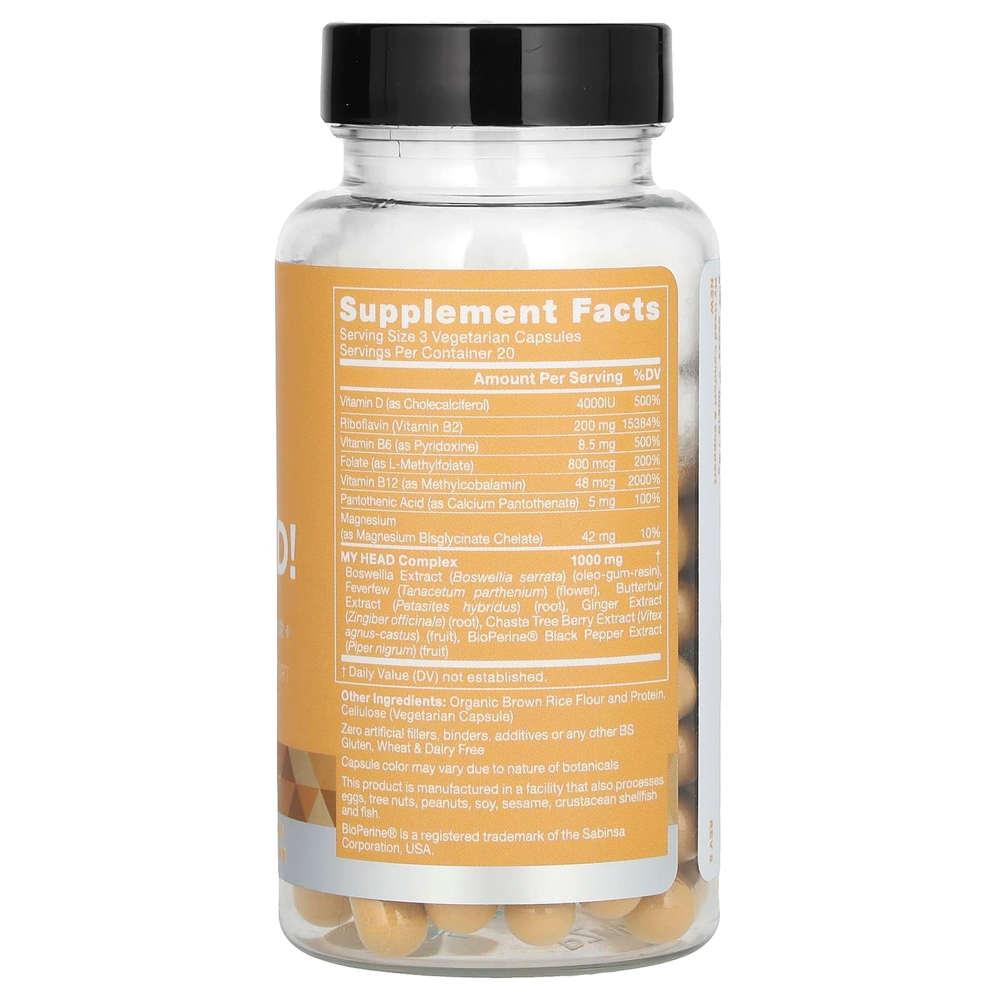 Natural Relief for Head Tension & Migraines | Eu Natural Capsules - Image 2