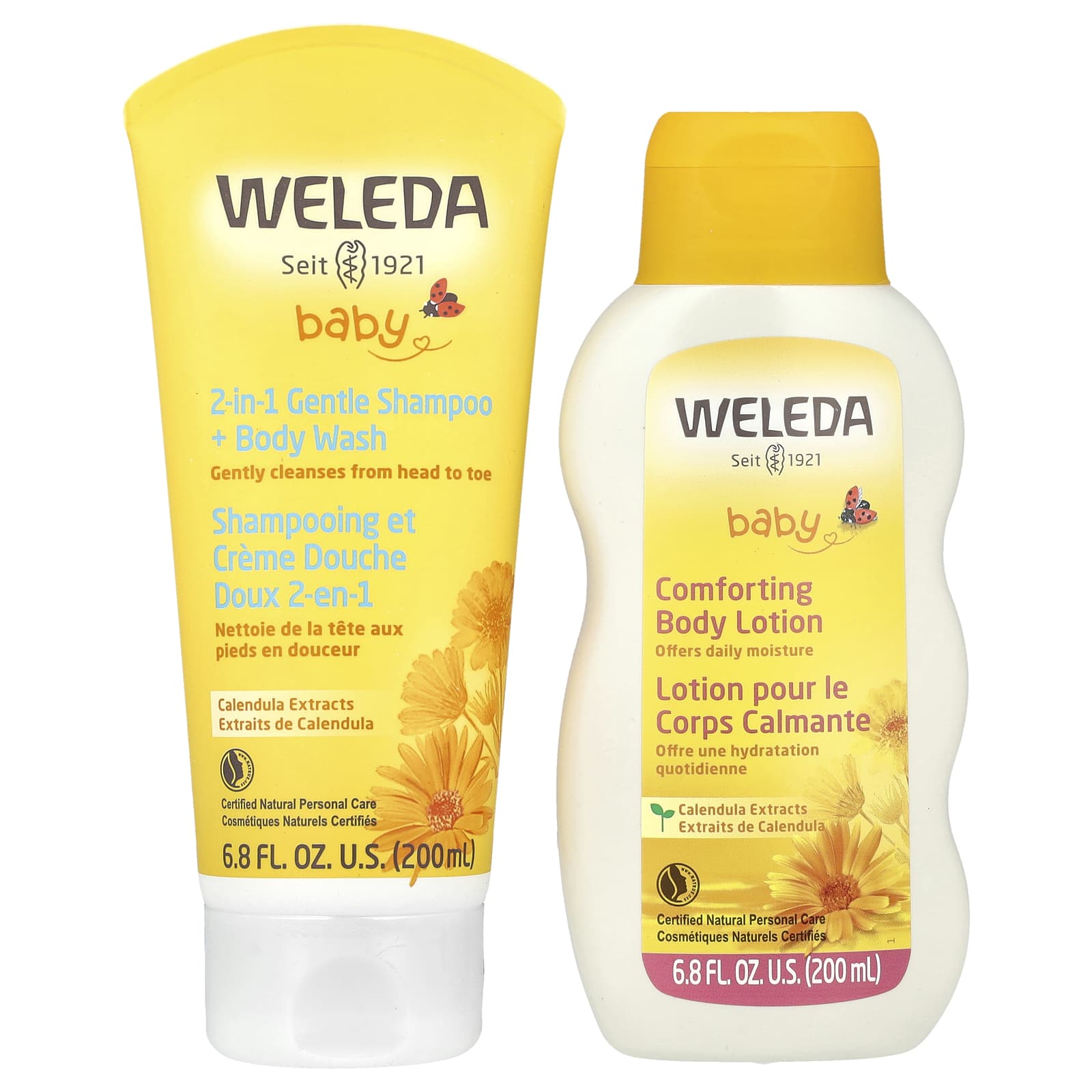 Weleda, Baby Bundle, Calendula, 2 Piece Set - Image 1
