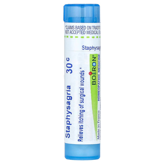 Boiron Staphysagria 30C for Itch Relief and Skin Healing - Image 1