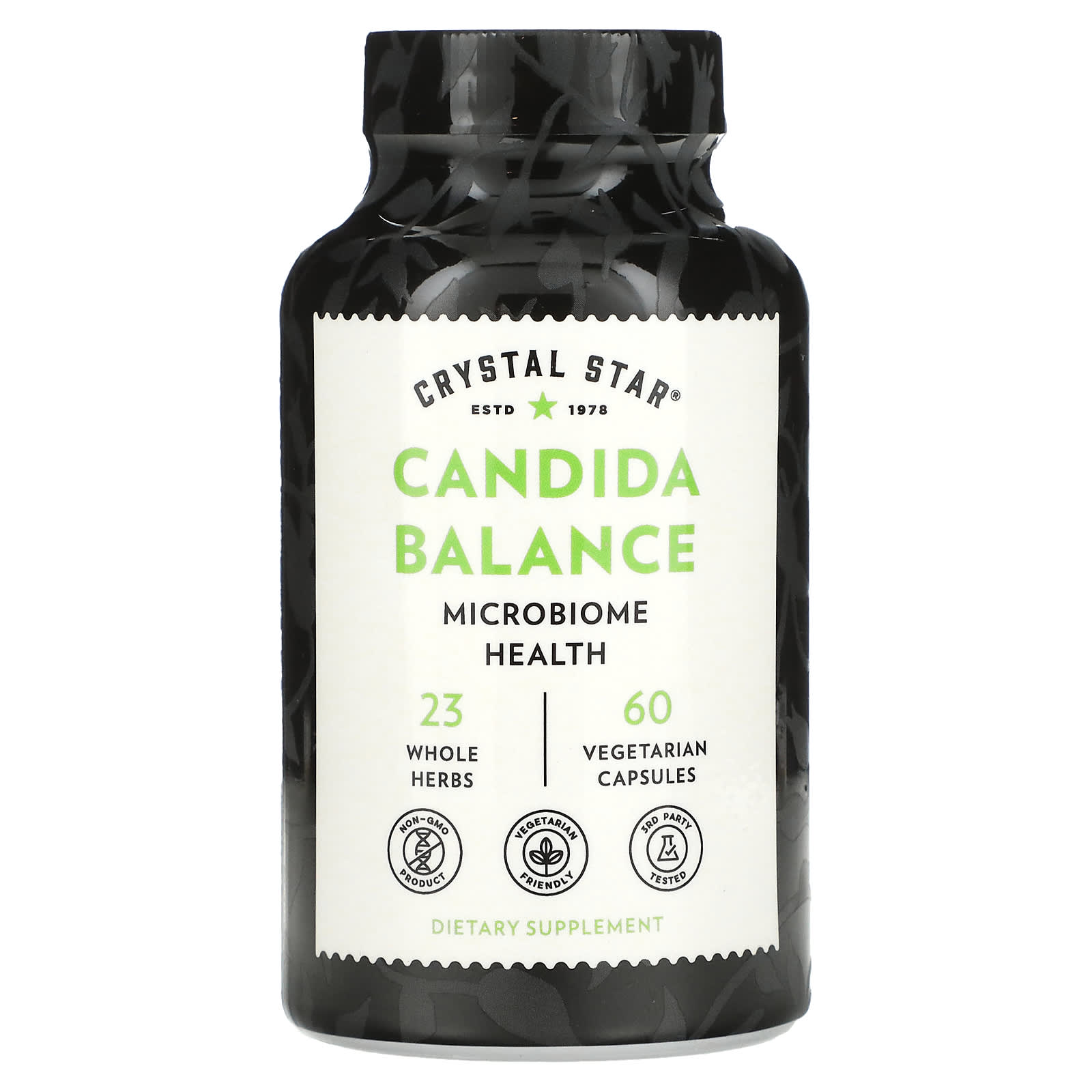 Candida Balance, 60 Vegetarian Capsules for Microbiome Support - Image 1