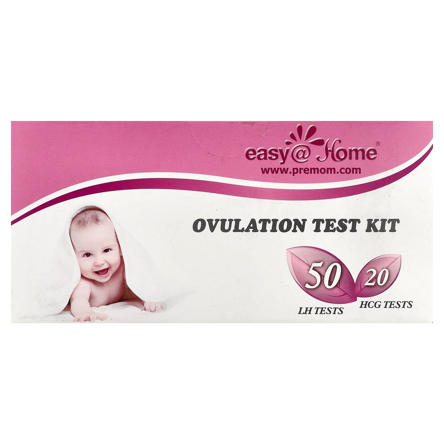 Easy@Home Ovulation and Pregnancy Test Kit - Accurate Fertility Tracking - Image 1