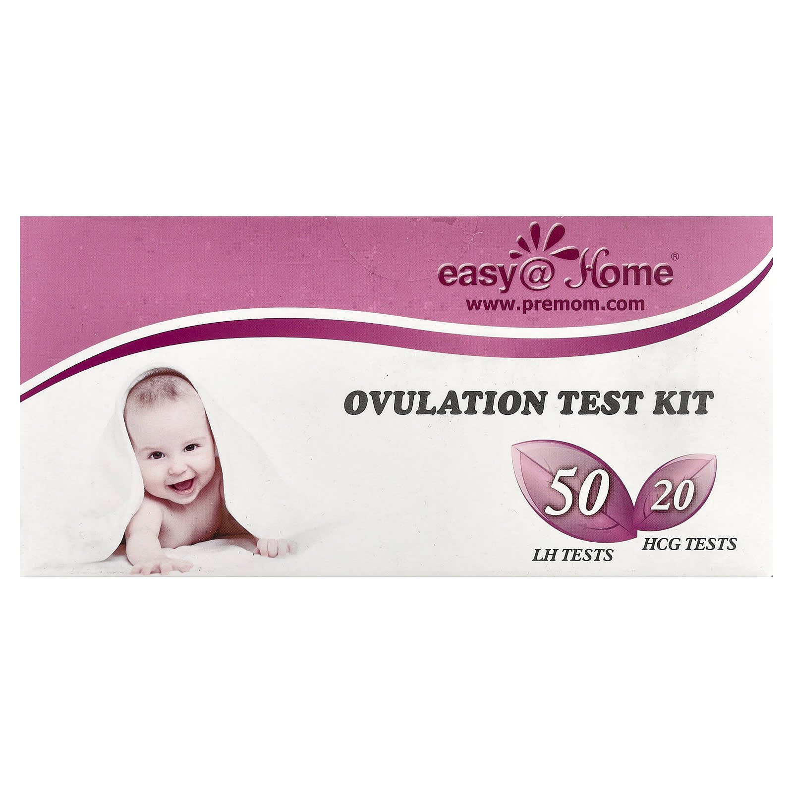 Easy@Home Ovulation and Pregnancy Test Kit - Accurate Fertility Tracking - Image 1