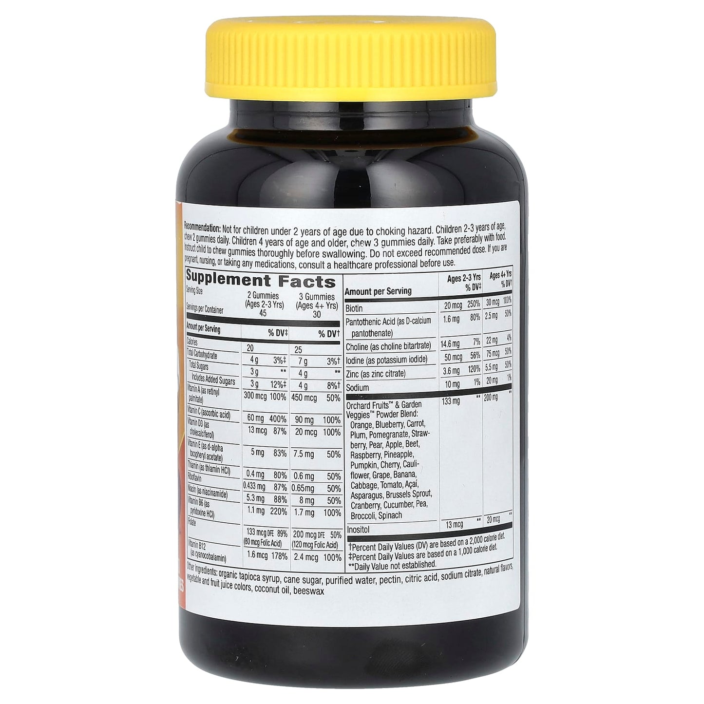 Nature's Way, Alive! Kids, Premium Gummy Multivitamin, Cherry, Grape & Orange, 90 Gummies - Image 2