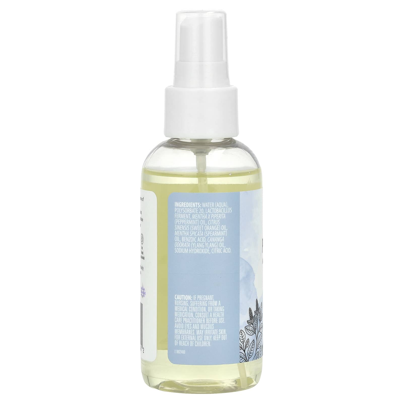 Aura Cacia Peppermint Aromatherapy Mist, 4 fl oz (118 ml) - Image 2