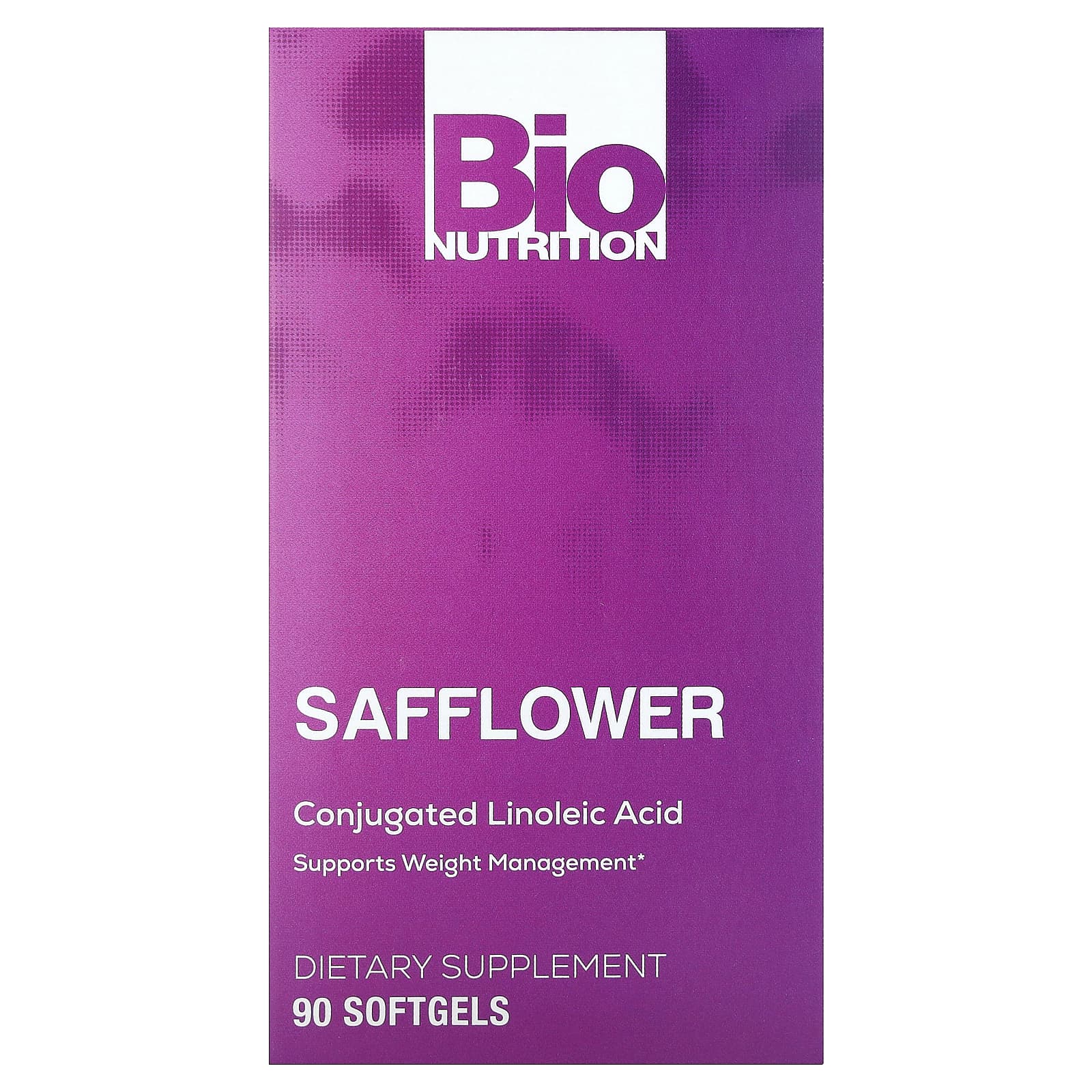 Bio Nutrition Safflower CLA 1000mg 90 Softgels Weight Loss Support - Image 1