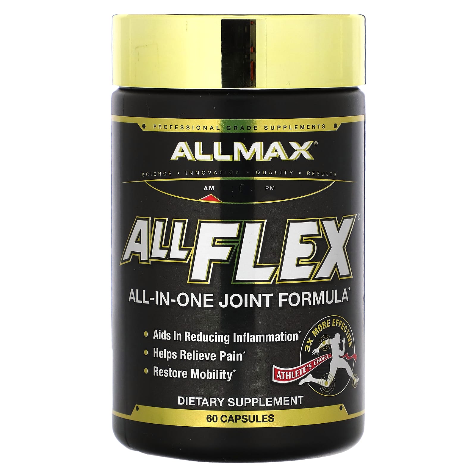 ALLMAX ALLFLEX: Joint Relief & Mobility Supplement, 60 Capsules - Image 1