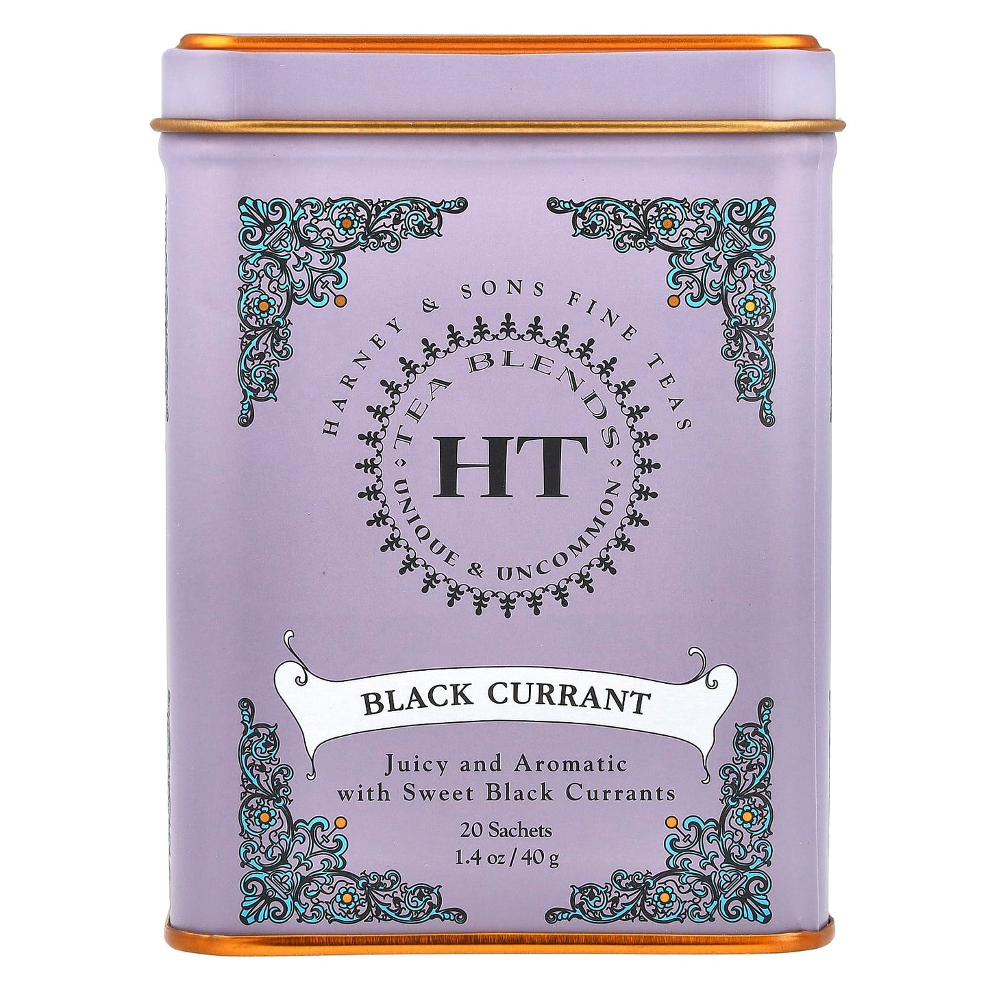Harney & Sons HT Black Currant Tea, 20 Sachets, 1.4 oz - Image 1