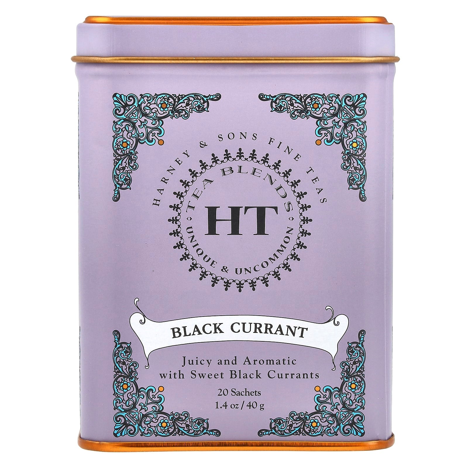 Harney & Sons HT Black Currant Tea, 20 Sachets, 1.4 oz - Image 1