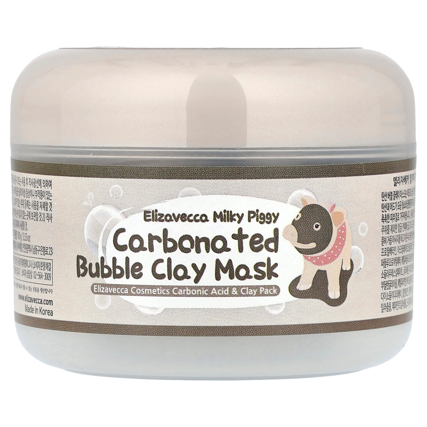 Elizavecca Milky Piggy Carbonated Bubble Clay Mask, 100g - Image 1