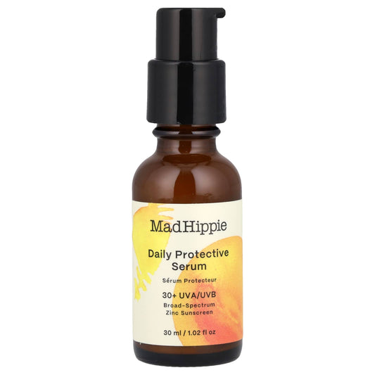 Mad Hippie, Daily Protective Serum, SPF 30+, Fragrance-Free, 1.02 fl oz (30 ml) - Image 1