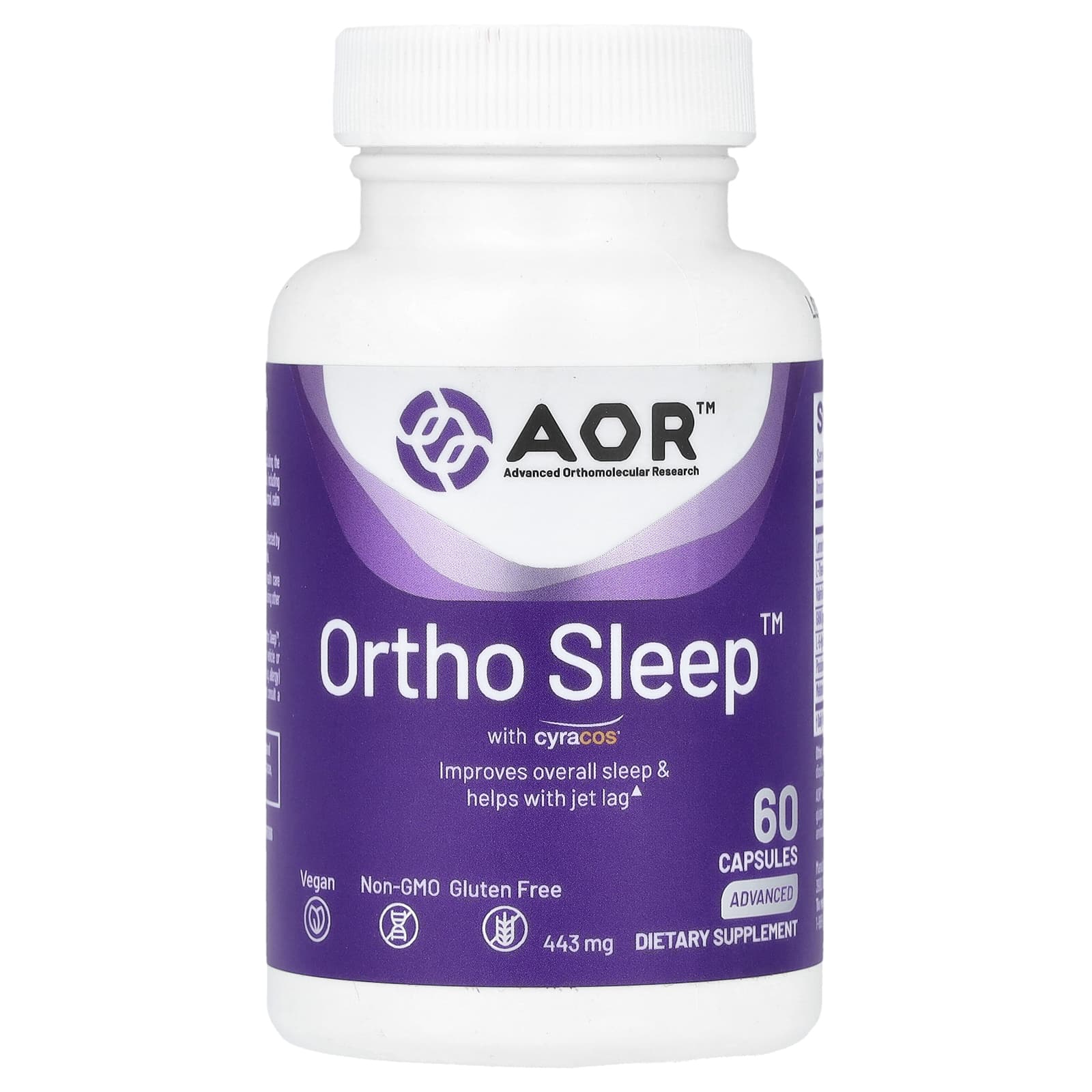 AOR Ortho Sleep with Cyracos, 60 Capsules for Better Sleep - Image 1