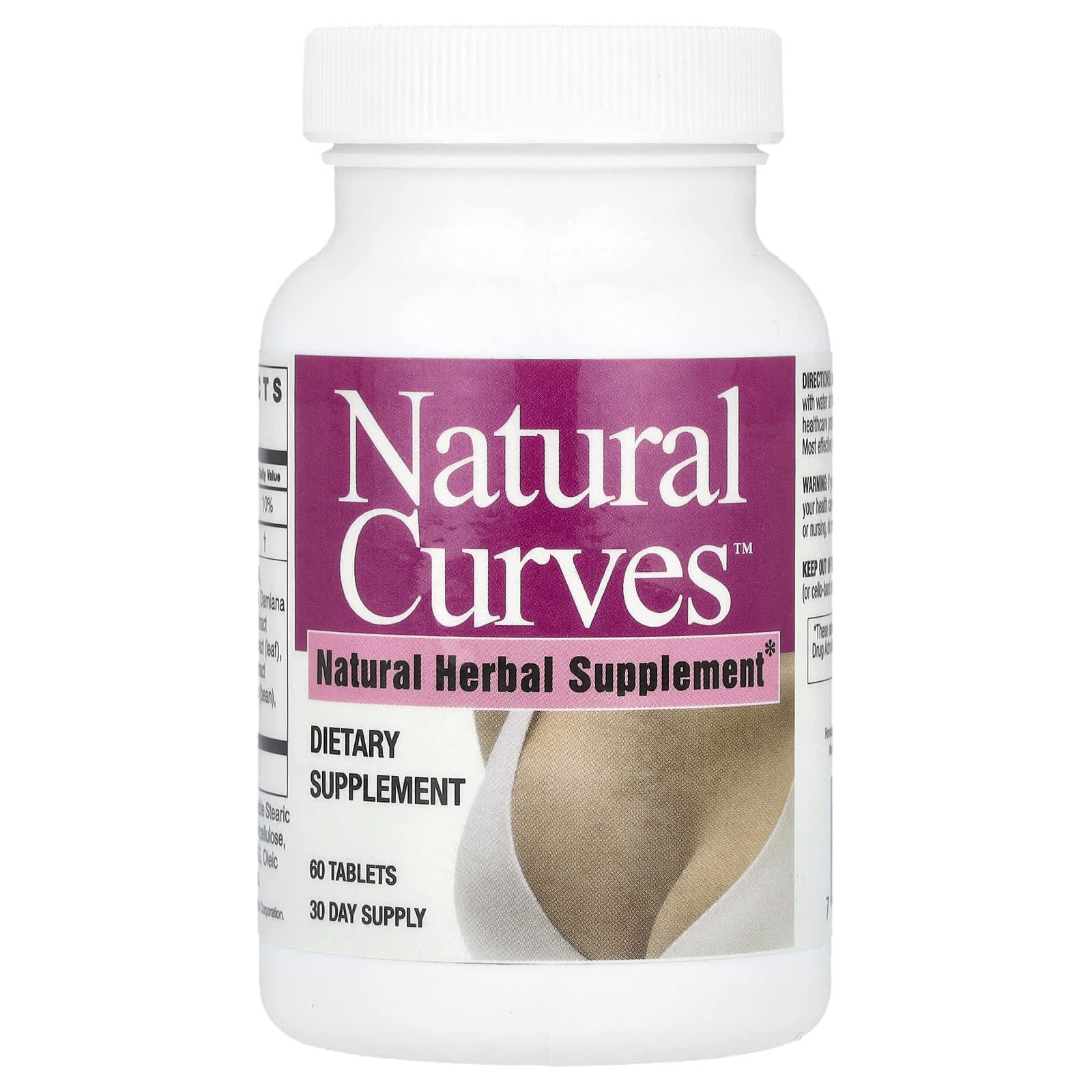 Nutrikel, Natural Curves™, 60 Tablets - Image 1