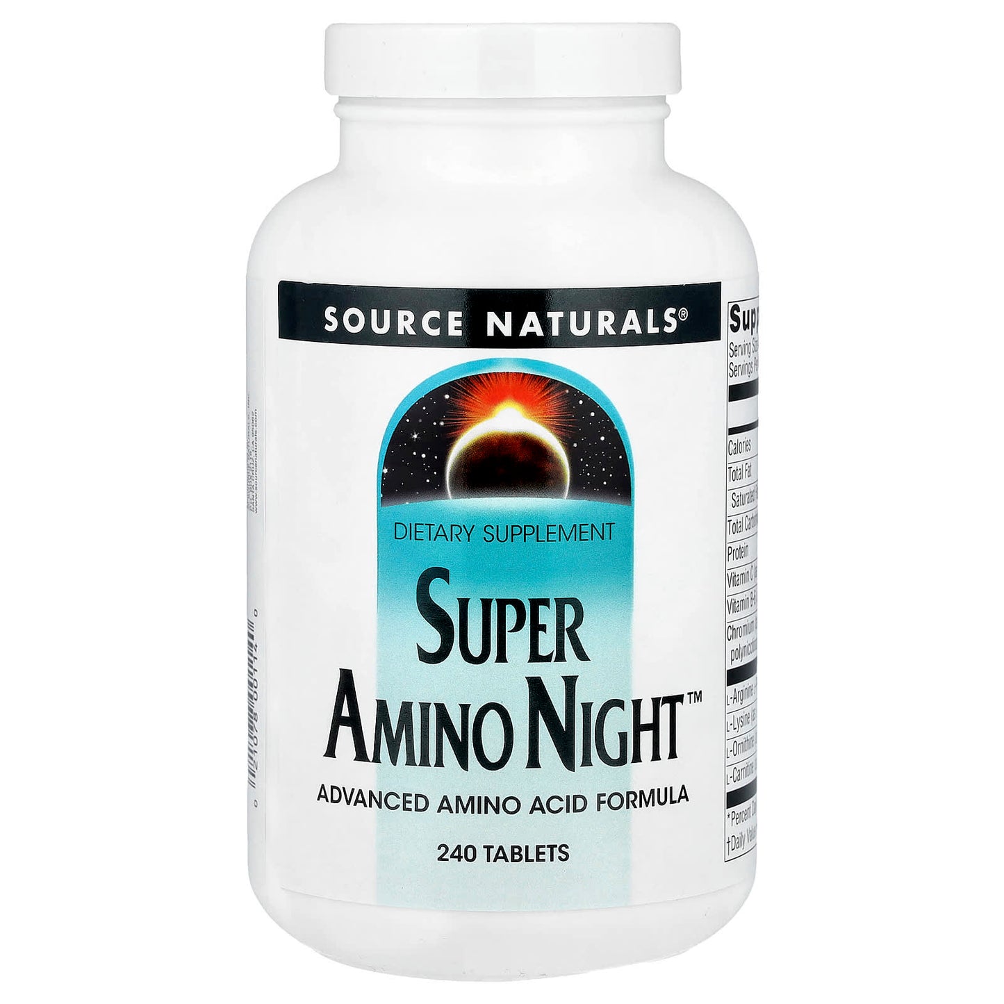 Source Naturals, Super Amino Night™, 240 Tablets - Image 1