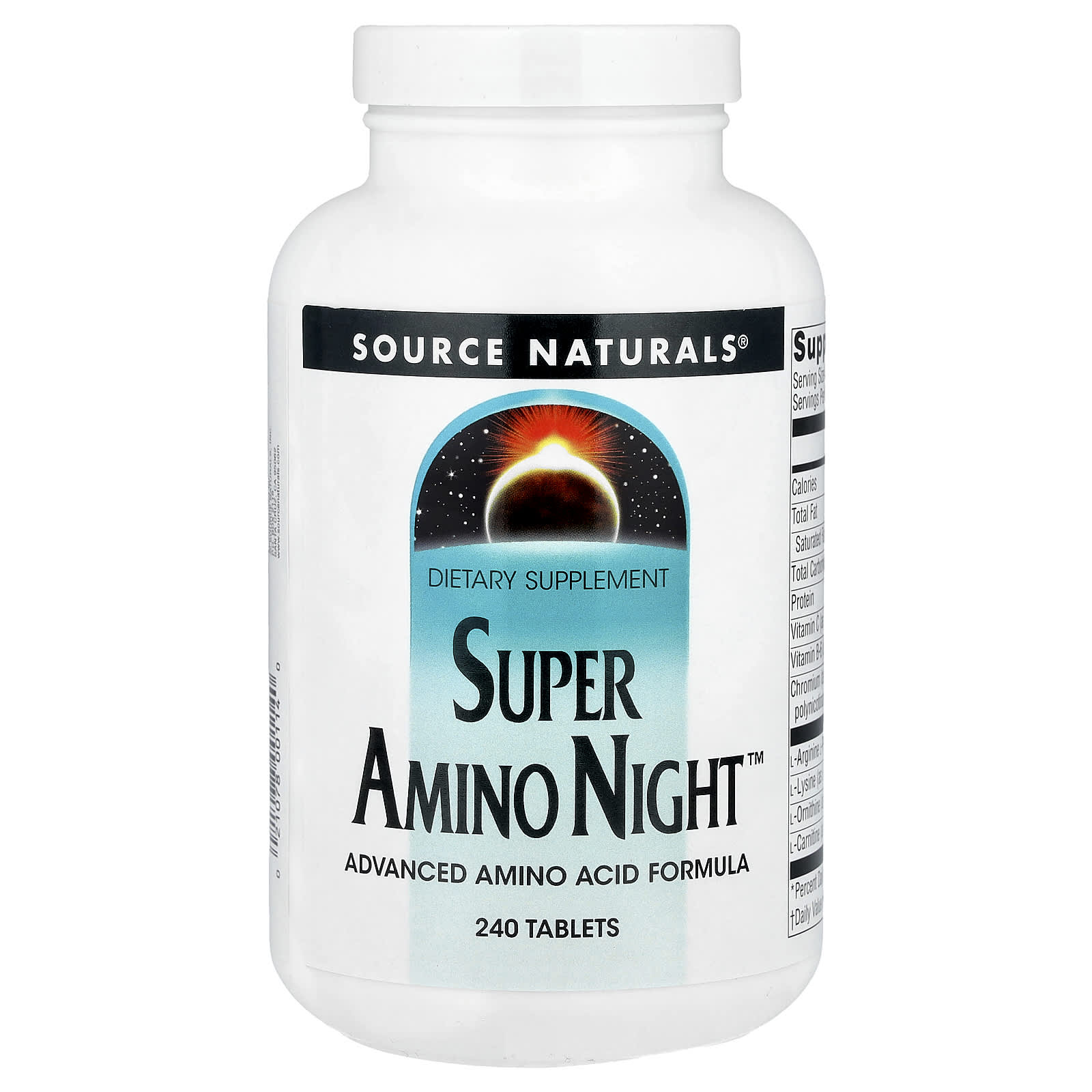 Source Naturals, Super Amino Night™, 240 Tablets - Image 1