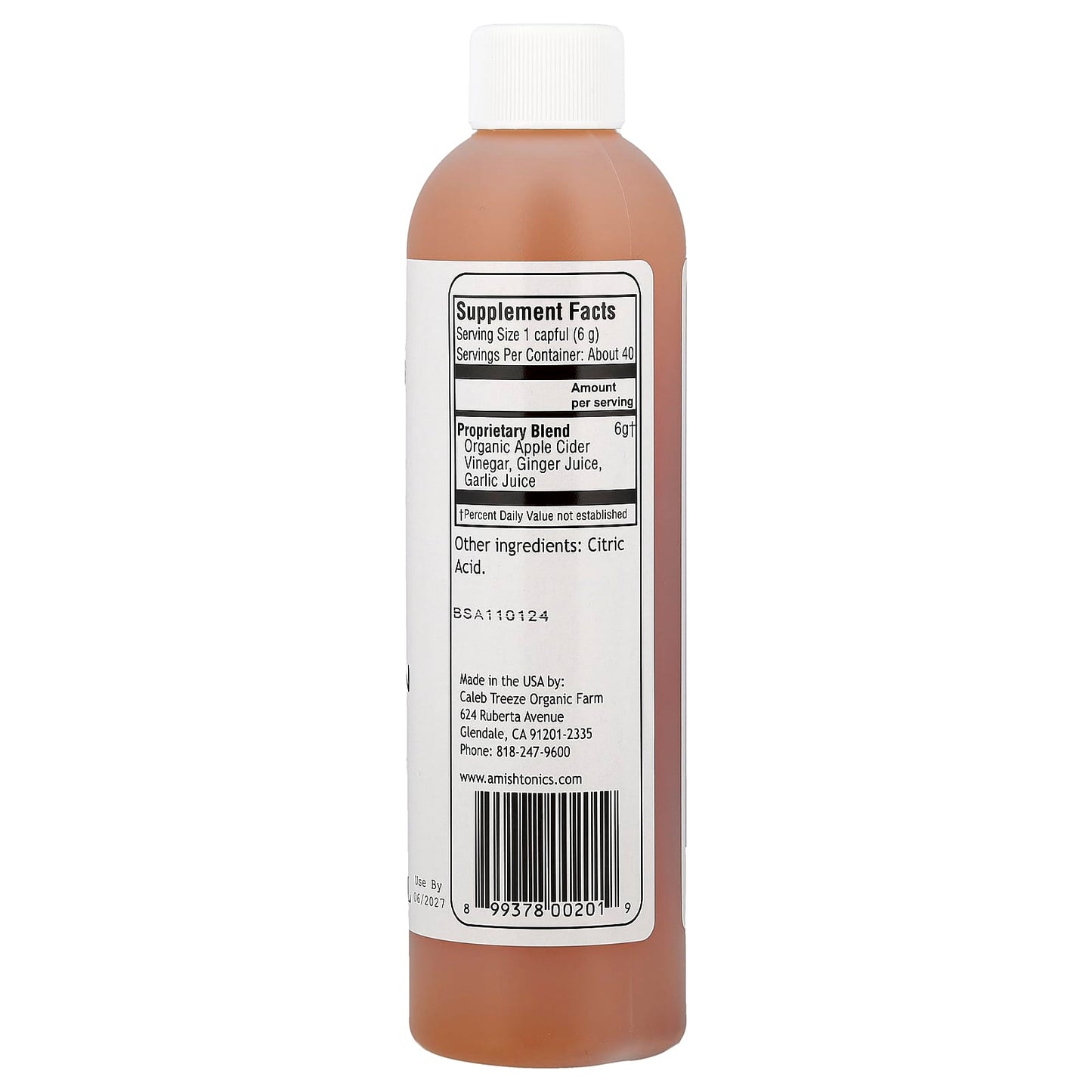 Amish Digestion Tonic for Stomach Health by Caleb Treeze Organic Farm - Image 2