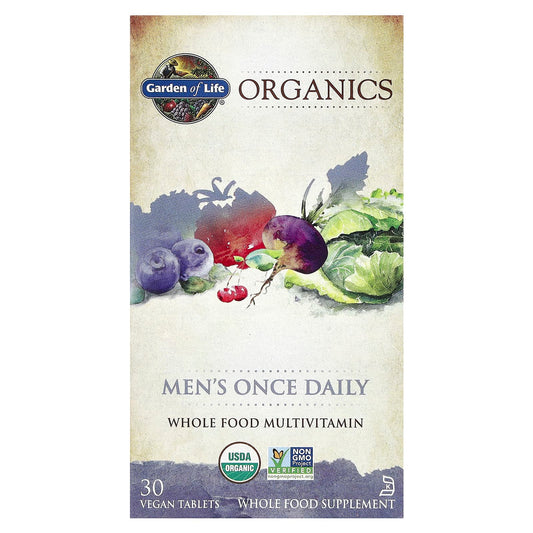 Whole Food Organic Men's Daily Multivitamin by Garden of Life - Image 1