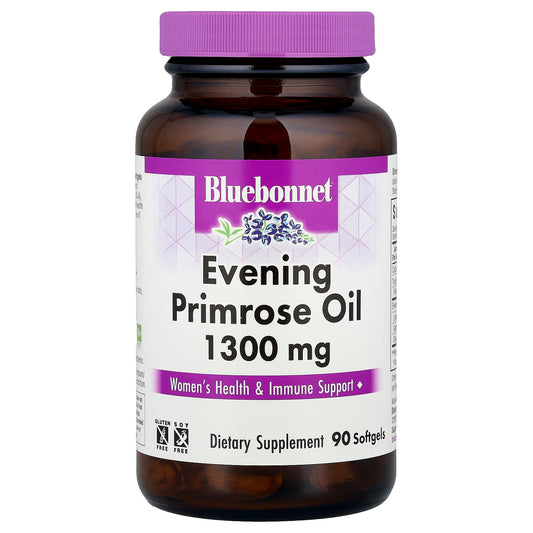 Evening Primrose Oil for Women's Health & Immune Support 1300mg 90 Softgels - Image 1