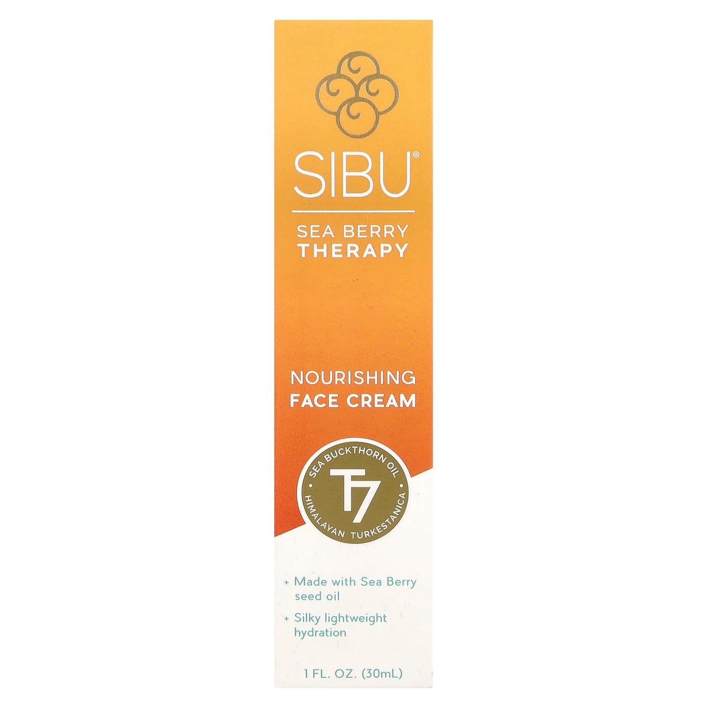 Sibu Beauty, Sea Berry Therapy, Nourishing Face Cream, 1 fl oz (30 ml) - Image 2