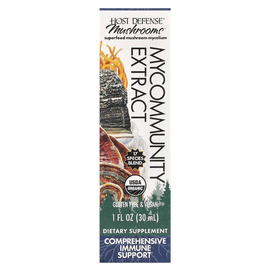 Boost Immune System with USDA Organic MyCommunity Mushroom Blend by Host Defense - Image 1