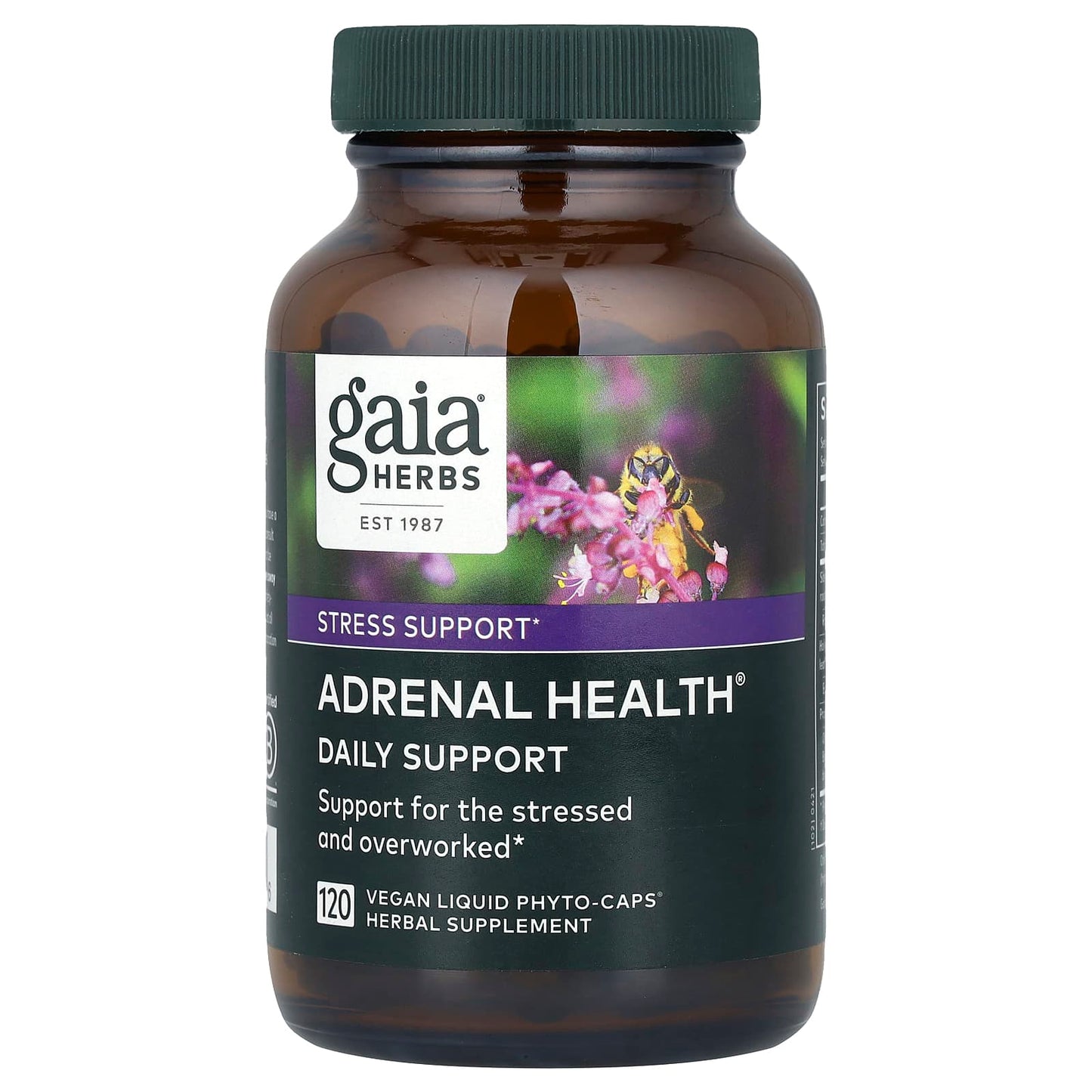Gaia Herbs Adrenal Health Daily Support for Stress Relief - Image 1