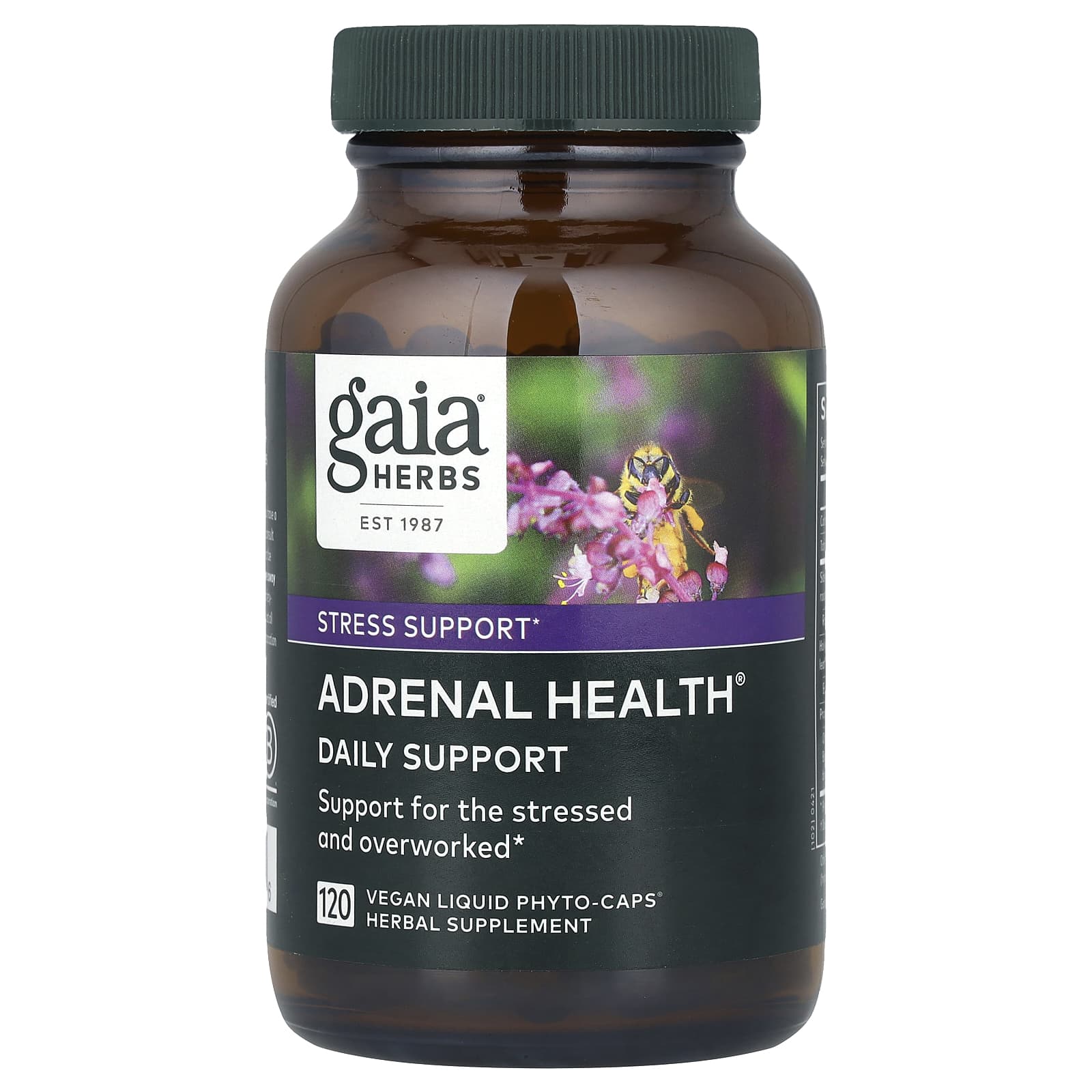Gaia Herbs Adrenal Health Daily Support for Stress Relief - Image 1