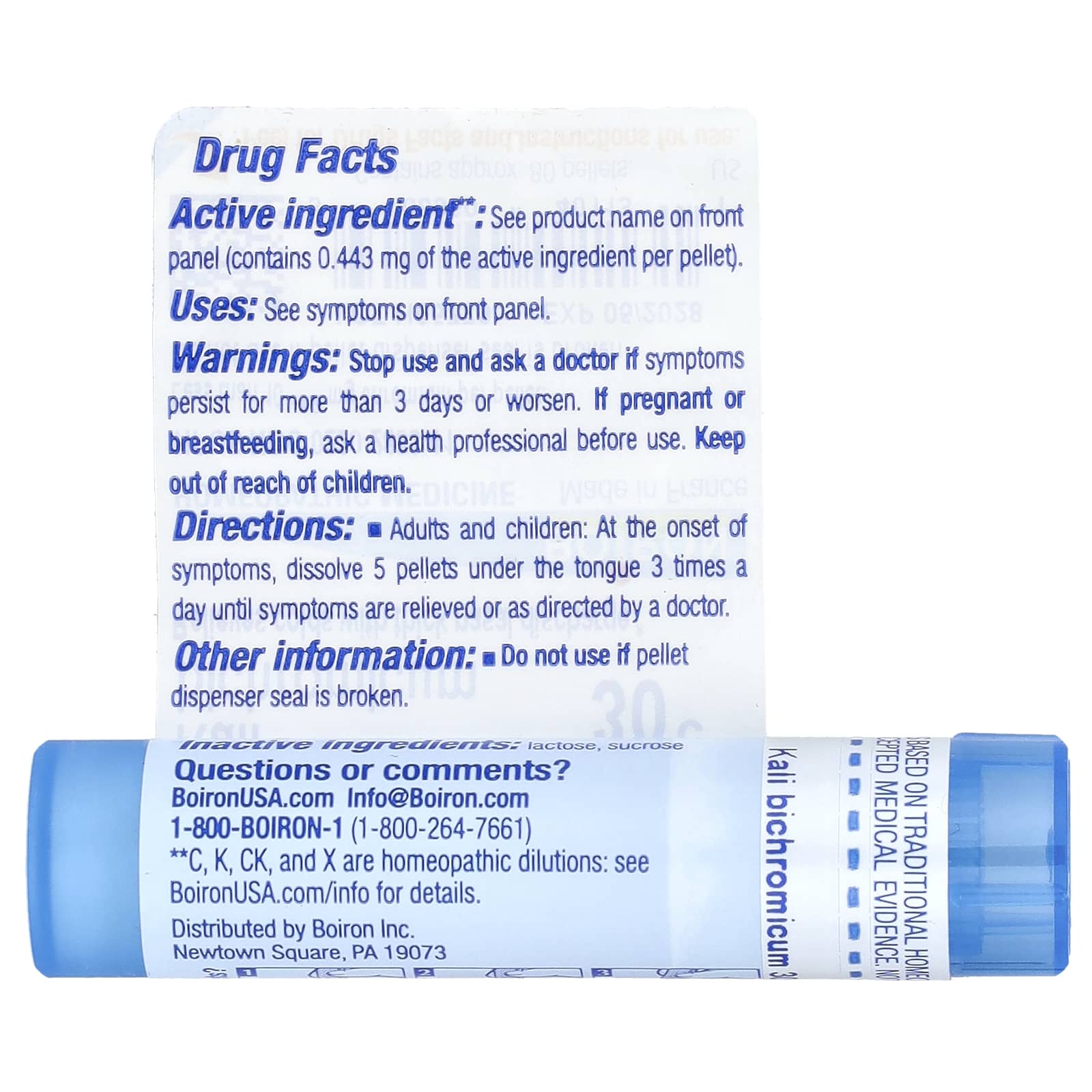 Boiron Cold Relief 30C Homeopathic Medicine for Nasal Discharge Relief - Image 2