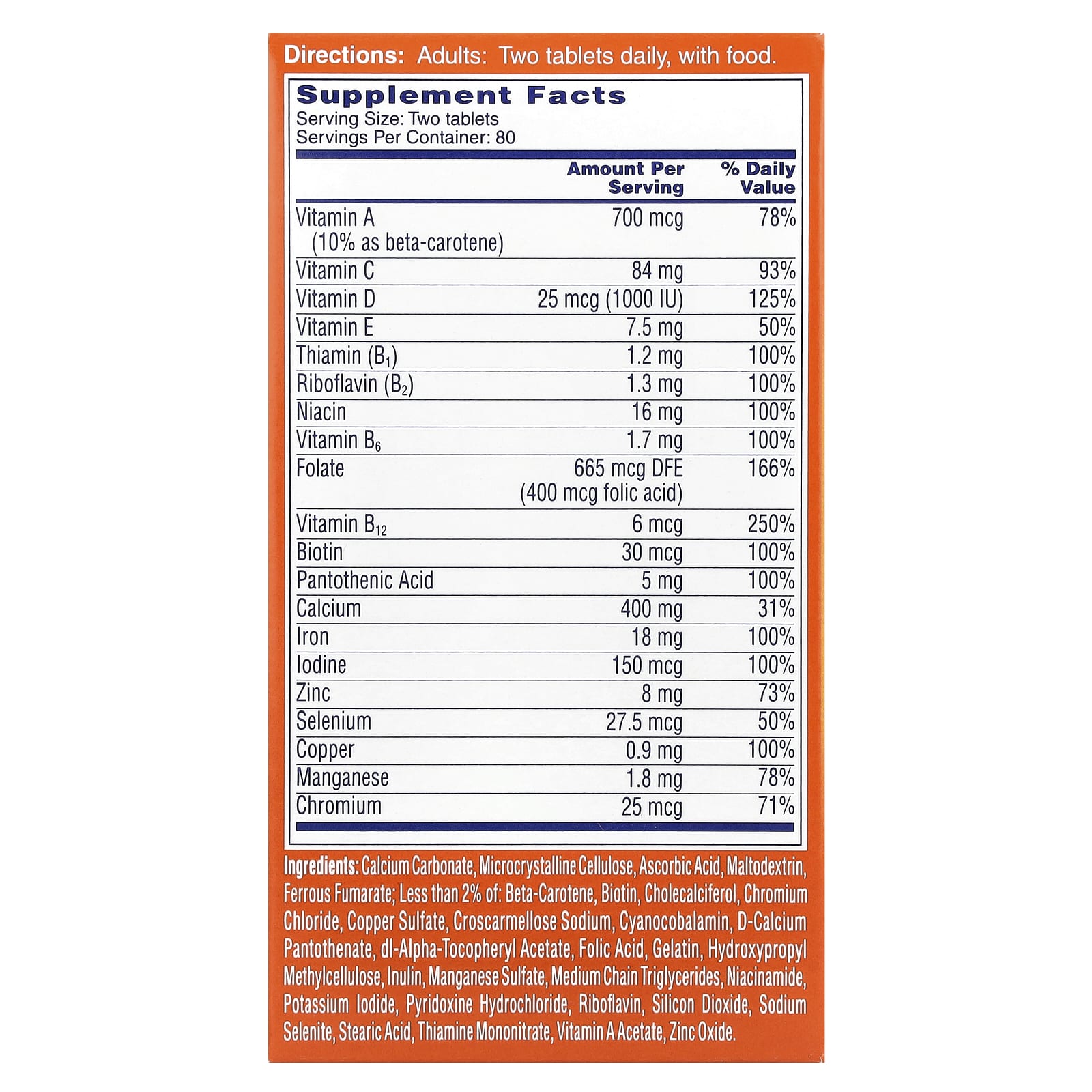 One-A-Day, Women's Petites Complete Multivitamin, 160 Tablets - Image 2