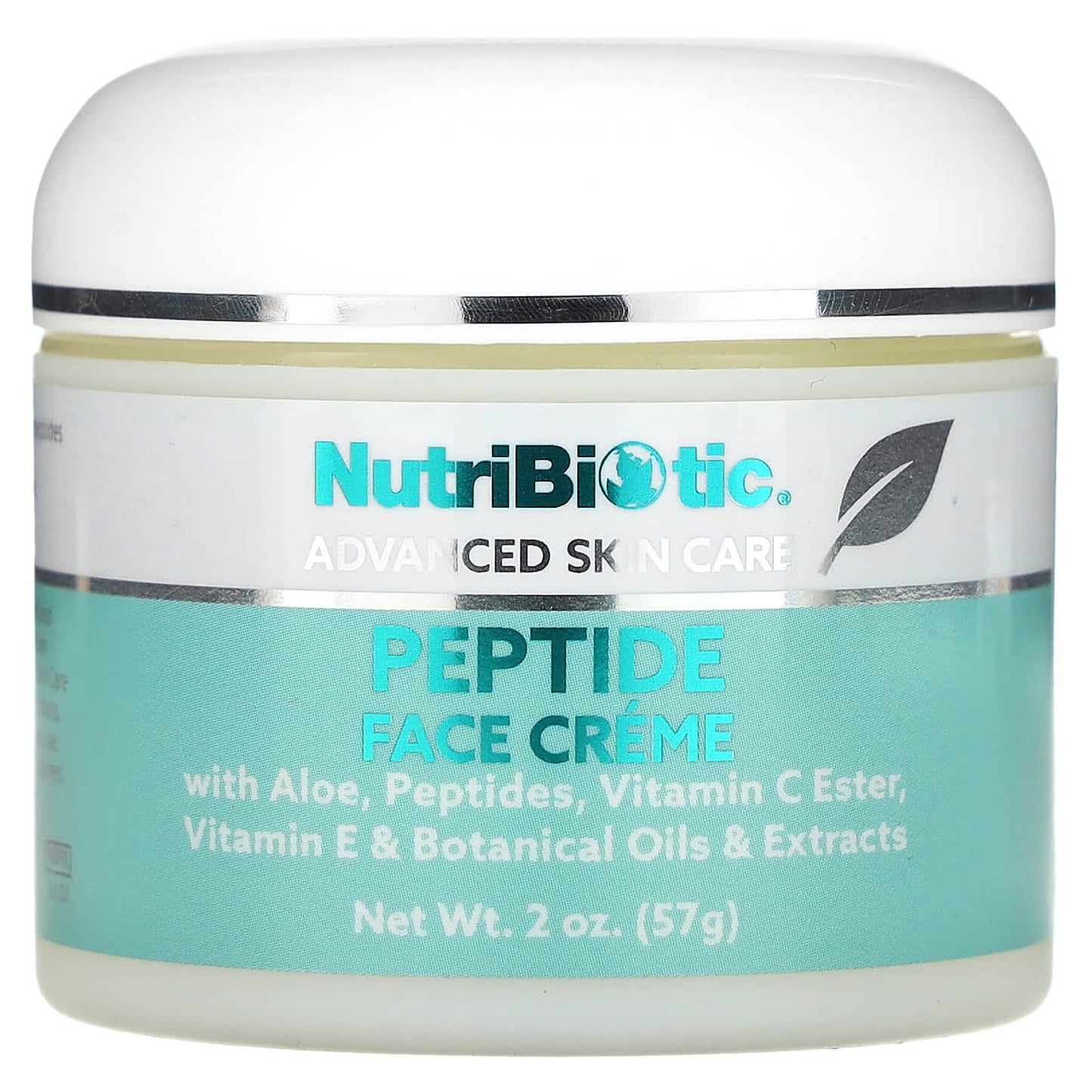 NutriBiotic, Advanced Skin Care, Peptide Face Créme, 2 oz (57 g) - Image 1