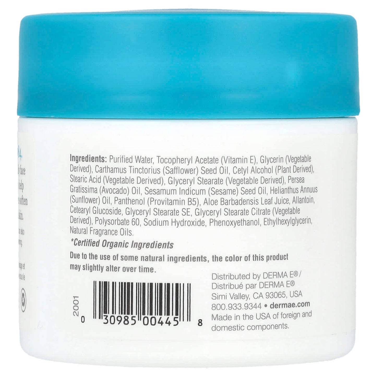 Derma E Vitamin E Moisturizer for Dry Skin, 4 oz - Image 2