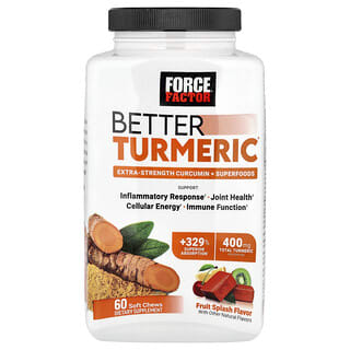 Unlock Joint Health with Force Factor's Better Turmeric Soft Chews
