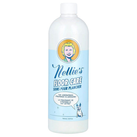 Nellie's, Floor Care, Lemongrass, 25 fl oz (740 ml) - Image 1