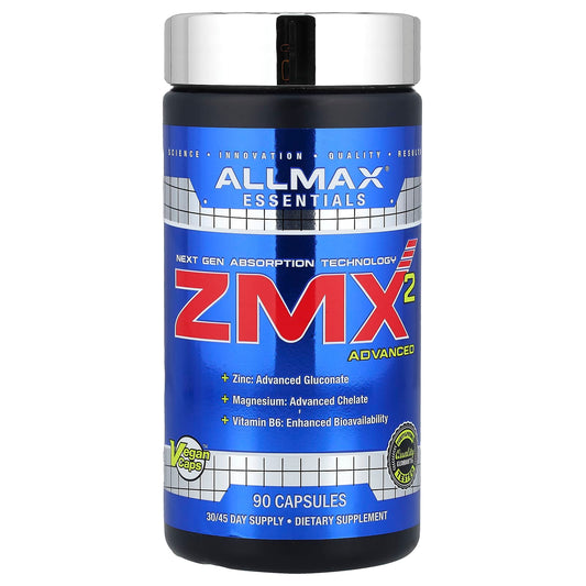 ALLMAX ZMX2 Advanced - Next Gen Magnesium & Zinc Supplement - Image 1