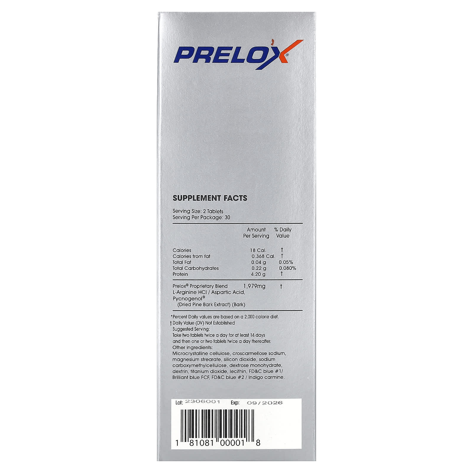 Purity Products, Prelox®, 60 Tablets - Image 2