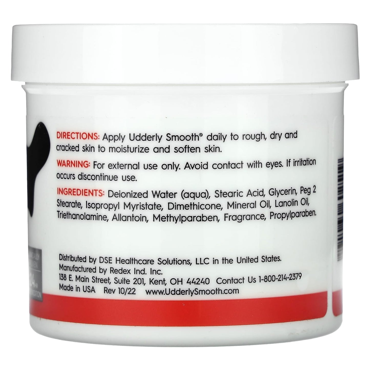 Udderly Smooth, Daily Moisturizing Body Cream, Original Formula, 10 oz (283 g) - Image 2