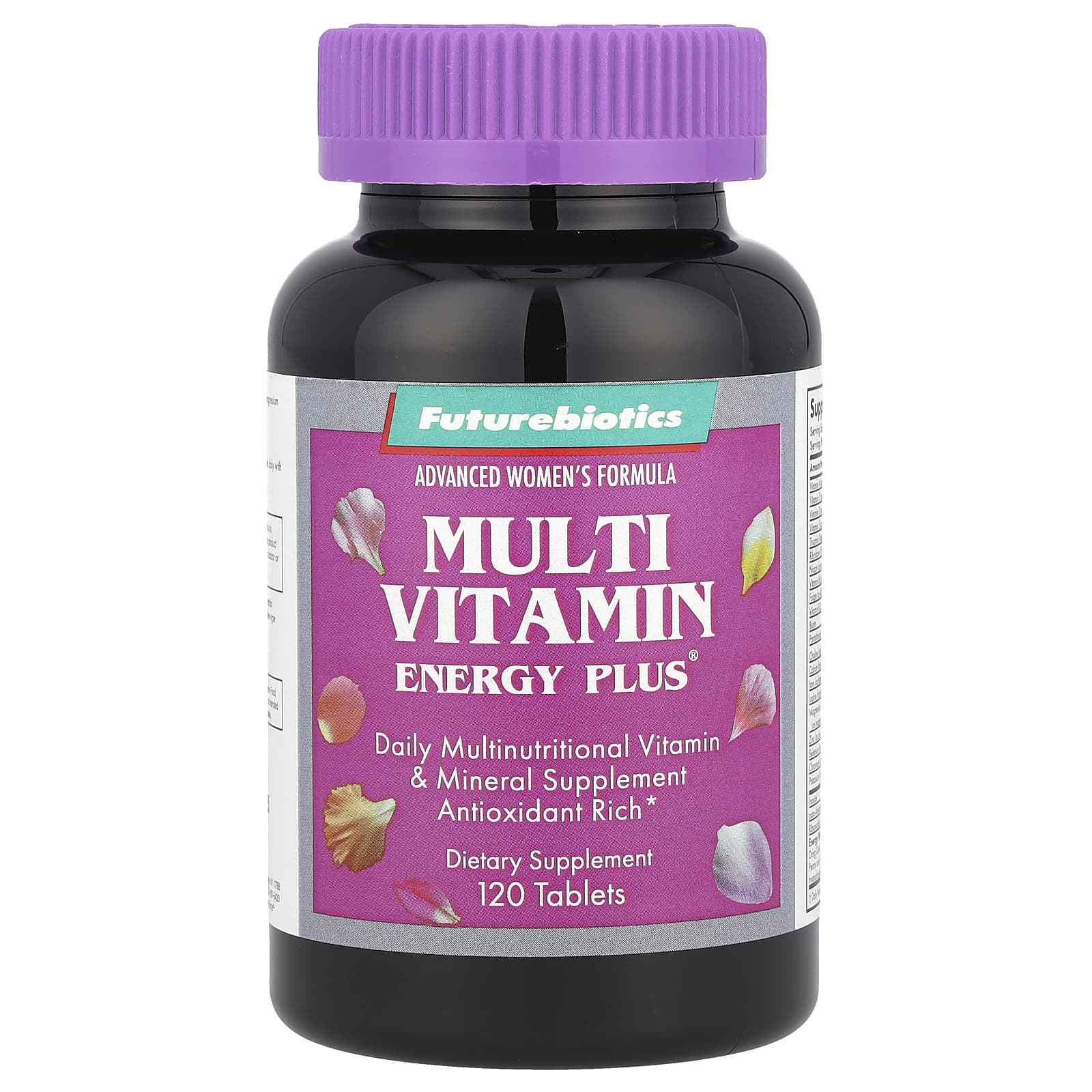 Futurebiotics, Women's Daily Multivitamin Energy Plus, 120 Tablets - Image 1