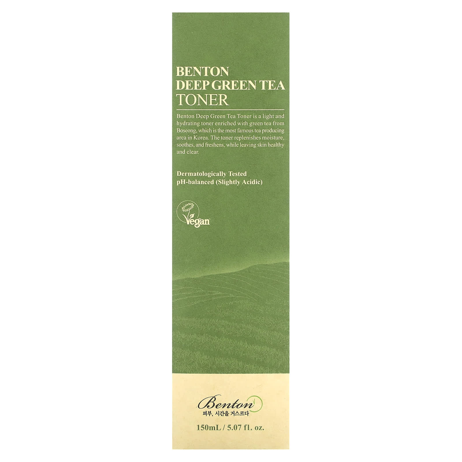 Benton Deep Green Tea Toner for Balanced Skin, 5.07 fl oz - Image 2