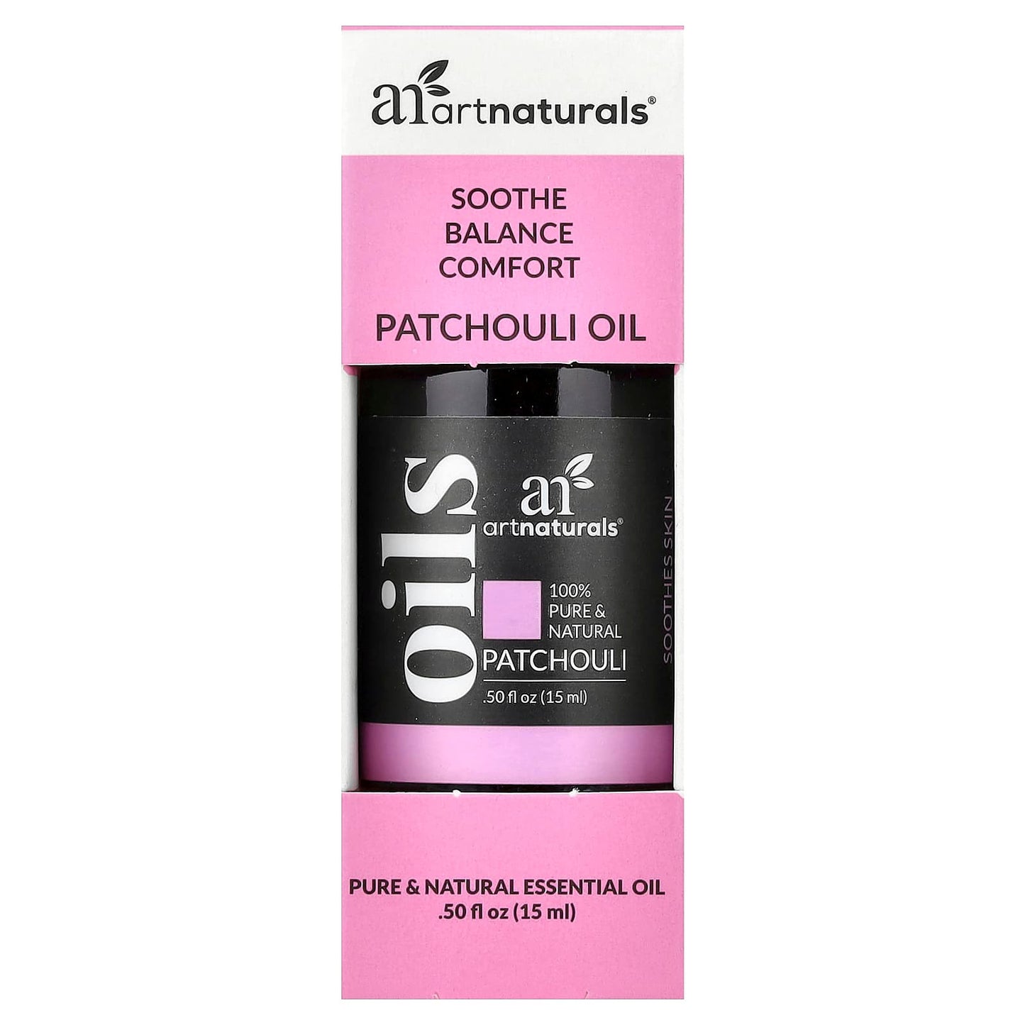 Patchouli Essential Oil for Balance & Relaxation, 0.5 fl oz (15 ml) - Image 2