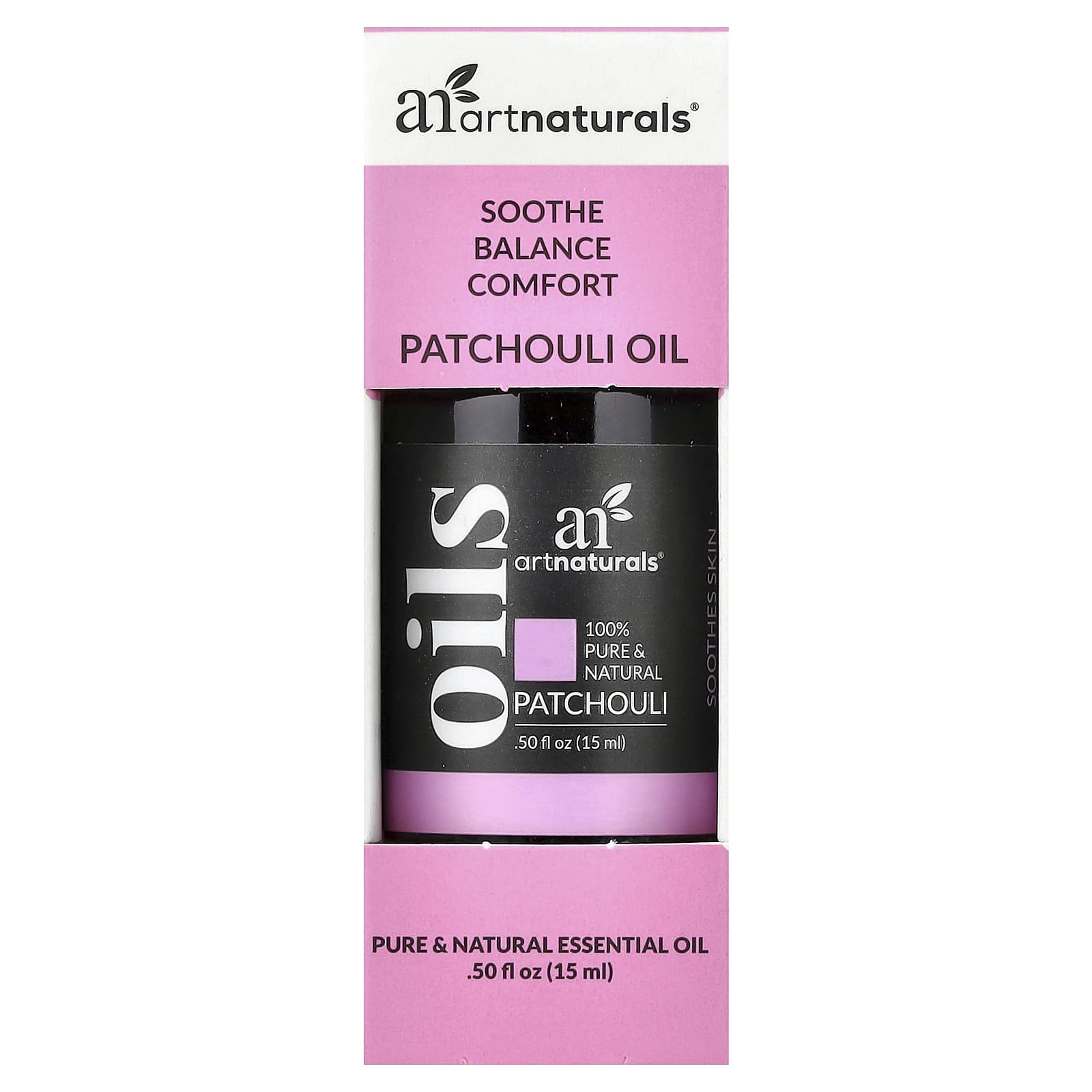 Patchouli Essential Oil for Balance & Relaxation, 0.5 fl oz (15 ml) - Image 2