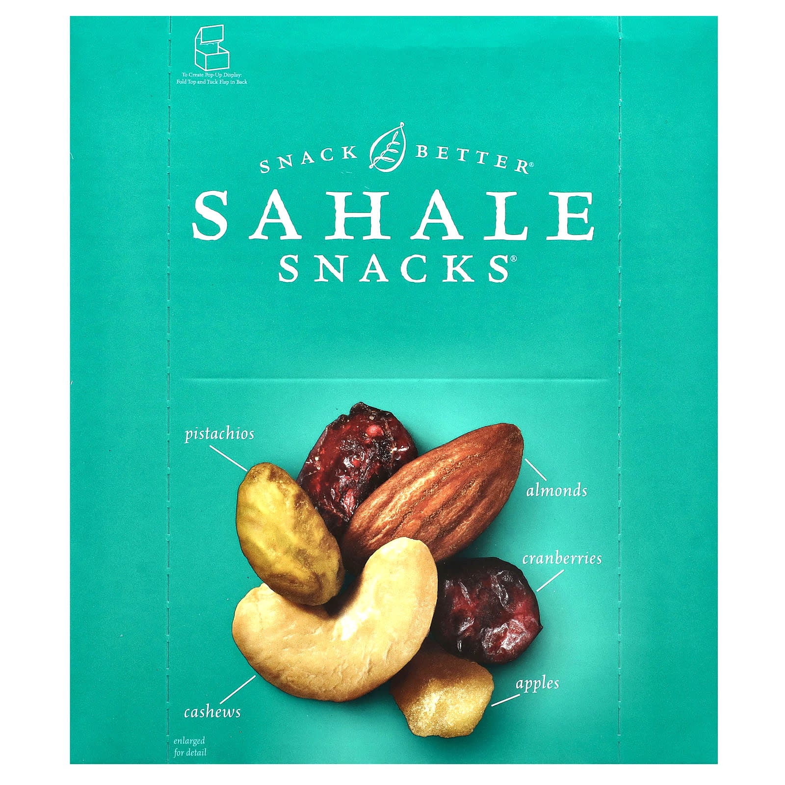 Sahale Snacks, Trail Mix, Classic Fruit + Nut, 9 Packs, 1.5 oz (42.5 g) Each - Image 1