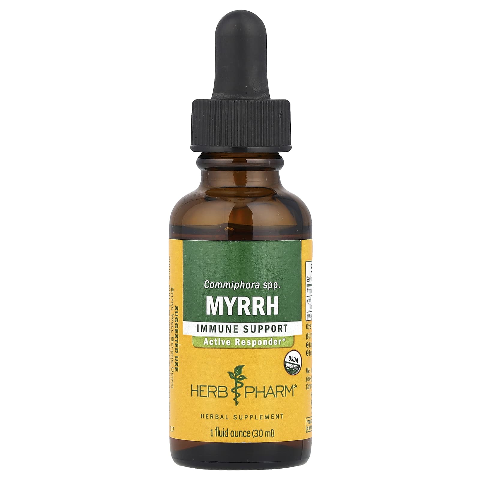 Myrrh Liquid Extract by Herb Pharm - USDA Organic Immune Support - Image 1