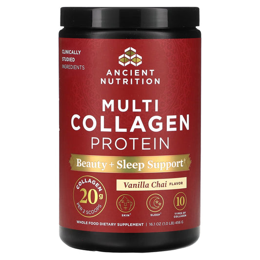 Multi Collagen Protein for Skin, Sleep & Joint Health by Ancient Nutrition - Image 1
