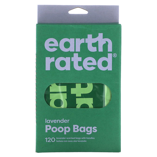 Lavender Dog Poop Bags with Handles | Eco-Friendly & Leak-Proof - Image 1