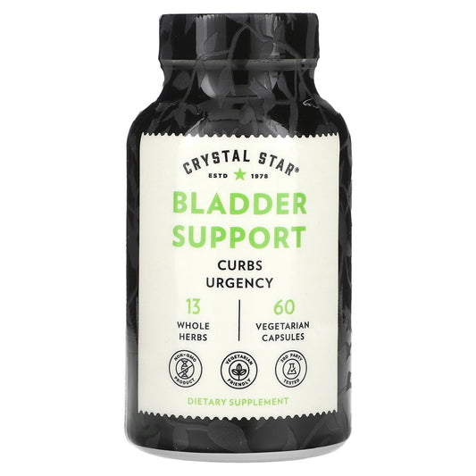 Crystal Star Bladder Support Supplement, 60 Vegetarian Capsules - Image 1
