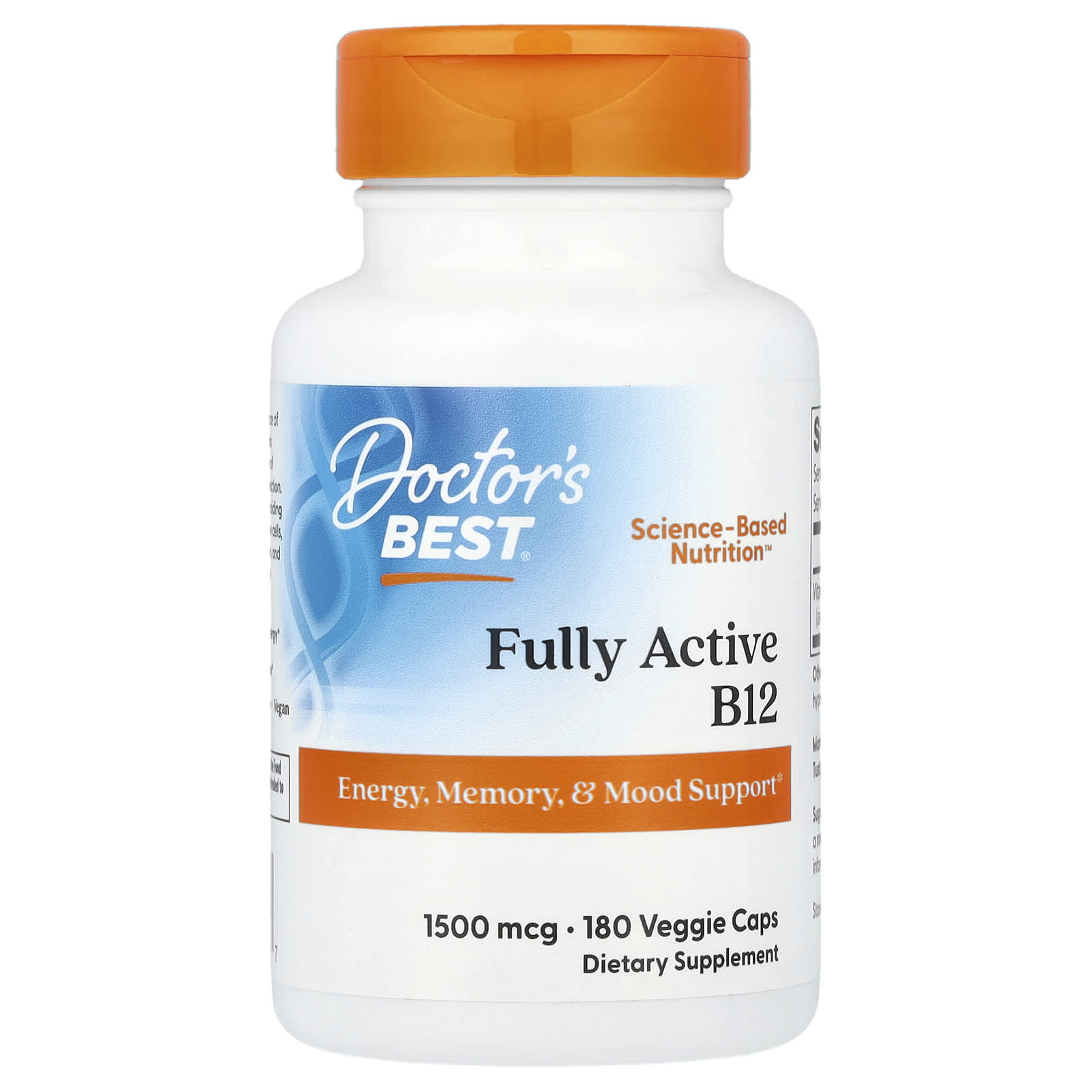 Vitamin B12 Supplement for Energy, Mood & Memory Support - Image 1