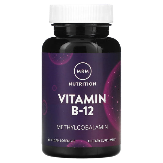 MRM Nutrition, Vitamin B-12, 60 Vegan Lozenges - Image 1