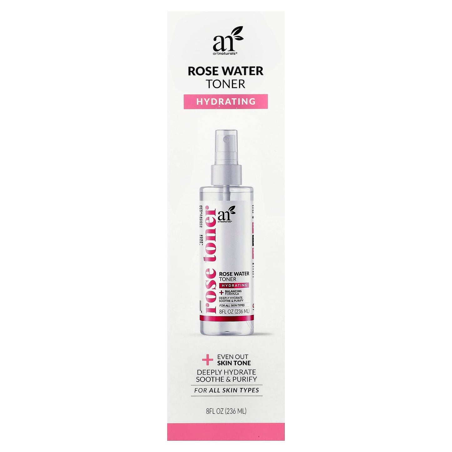 Rose Water Toner for All Skin Types - Natural Hydrator - Image 2