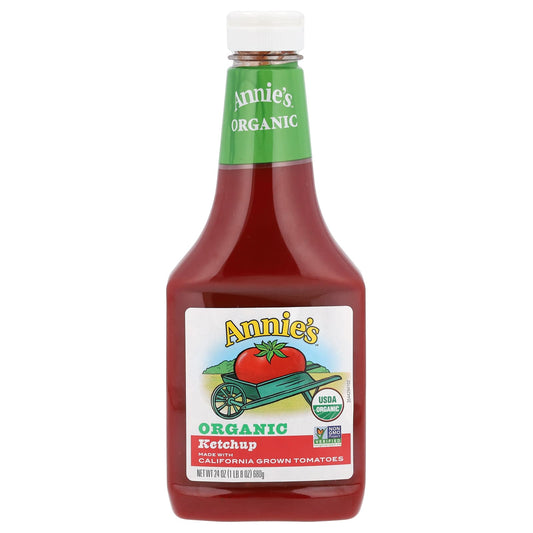 Organic Ketchup by Annie's Naturals, USDA Certified, 24 oz - Image 1